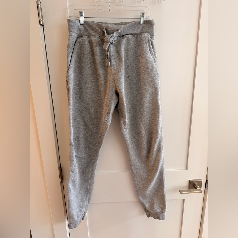 Cozy Gray Drawstring Jogger Pants for Women